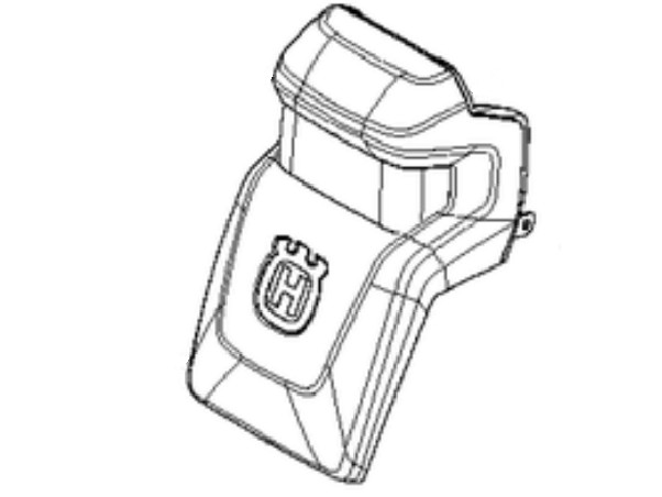 Kompl Front Kåpa Led i gruppen Reservdelar Gräsklippare / Reservdelar Husqvarna Rider / Reservdelar Husqvarna P525D hos Gräsklipparbutiken (5940216-01)