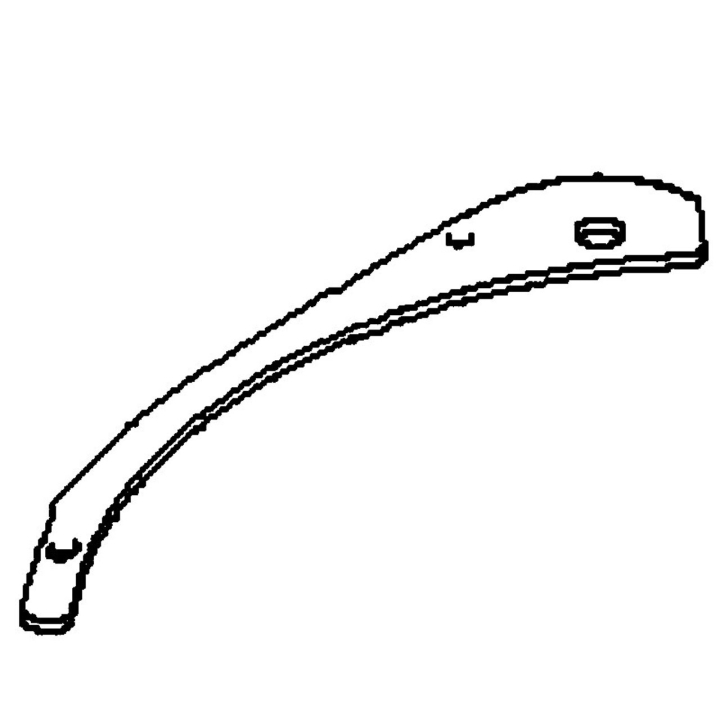 Förstärkningssplåt Klippdäck 1 i gruppen Reservdelar Gräsklippare / Reservdelar Husqvarna Traktorer / ➤ TC modeller / Reservdelar Husqvarna TC 242 TX hos Gräsklipparbutiken (5940250-02)