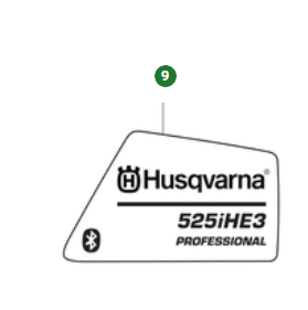 Decal Product 525Ihe3 Bt i gruppen  hos Gräsklipparbutiken (5940951-16)