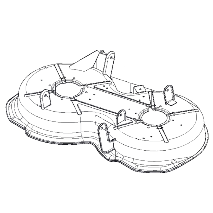 Cutting Deck Weld Assy i gruppen Reservdelar Gräsklippare / Reservdelar Husqvarna Rider / Reservdelar Rider 112iC hos Gräsklipparbutiken (5941165-01)