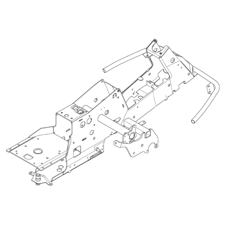 Chassi Awd Grå i gruppen Reservdelar Gräsklippare / Reservdelar Husqvarna Rider / Reservdelar Rider 320X AWD hos Gräsklipparbutiken (5947007-02)