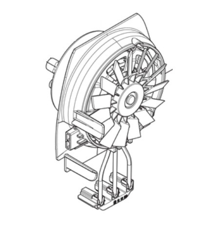 MOTOR ASSY ADAPTER SPARE PART i gruppen  hos Gräsklipparbutiken (5950107-08)