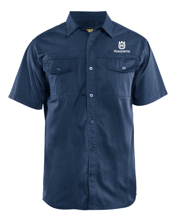 SHIRT XXL TWILL SHIRT NAVY BLU i gruppen  hos Gräsklipparbutiken (5951043-06)