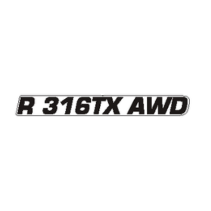 Decal engine hood r 316tx awd i gruppen Reservdelar Gräsklippare / Reservdelar Husqvarna Rider / Reservdelar Rider 316TX AWD hos Gräsklipparbutiken (5952749-04)