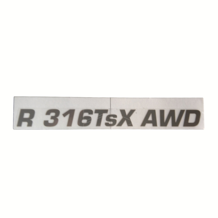 Modelldekal Husqvarna 316TsX AWD i gruppen Reservdelar Gräsklippare / Reservdelar Husqvarna Rider / Reservdelar Rider 316TsX AWD hos Gräsklipparbutiken (5952749-05)