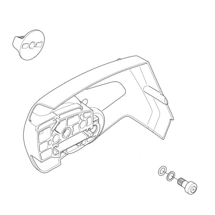 Kopplingskåpa Assy Toolless i gruppen hos Gräsklipparbutiken (5953148-01)