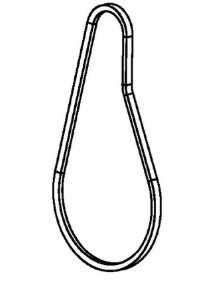 BELT AUGER 4XLA822 i gruppen  hos Gräsklipparbutiken (5959247-01)