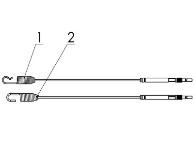 CONTROL CABLES i gruppen  hos Gräsklipparbutiken (5960149-01)