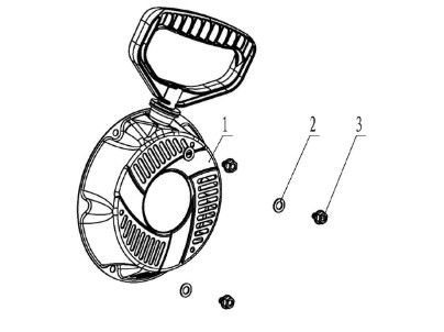 PULL START KIT i gruppen  hos Gräsklipparbutiken (5960158-01)