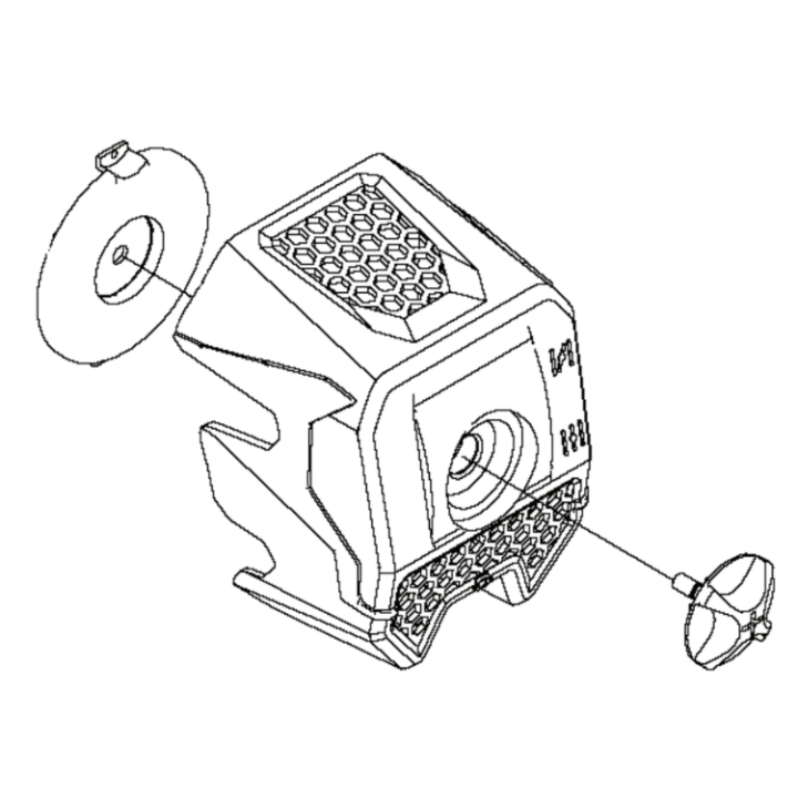 Filter Cover Assy i gruppen hos Gräsklipparbutiken (5961973-01)