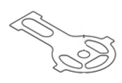 Plate Thrust Plate i gruppen  hos Gräsklipparbutiken (5962705-01)