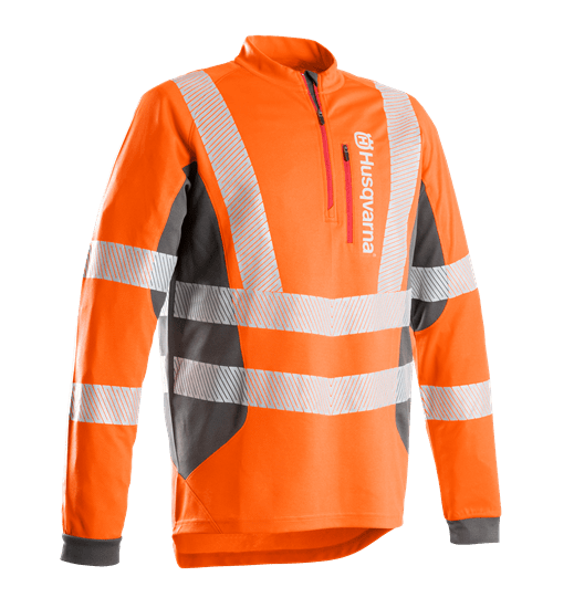 T-shirt Technical High Viz, lång ärm EN 20471, XL i gruppen Skog och Trädgårdsprodukter / Husqvarna Kläder/Skyddsutrustning / Arbetskläder / Accessoarer hos Gräsklipparbutiken (5963038-58)