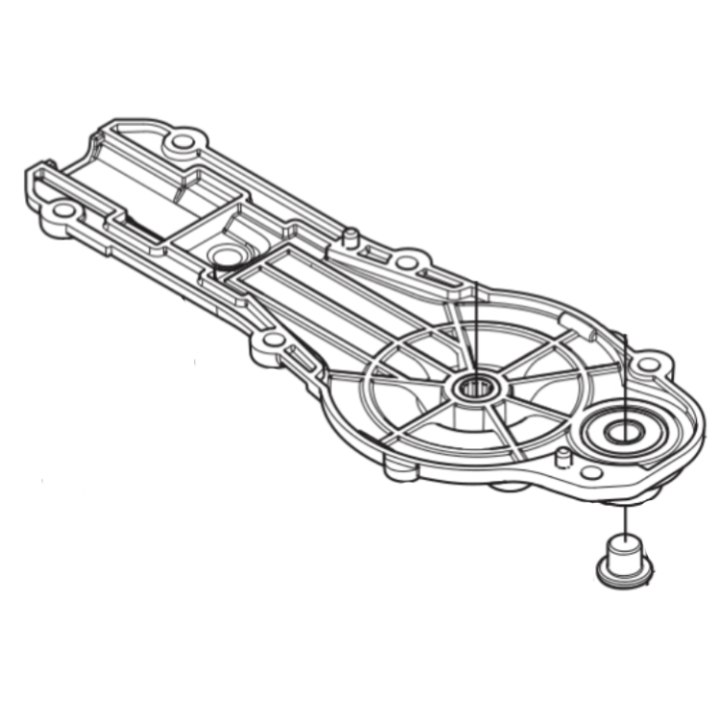 Gear Housing Assy Lower i gruppen  hos Gräsklipparbutiken (5963178-01)