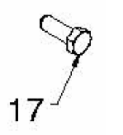 Bolt Hexagon Bolt 5/16-18 X 7/ i gruppen  hos Gräsklipparbutiken (5963222-01)