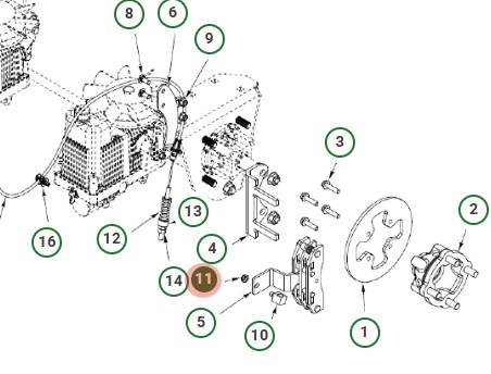 NUT NUT 5/16-18 HEX NYLOK INSE i gruppen  hos Gräsklipparbutiken (5964336-01)