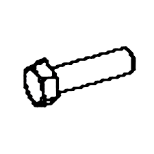Bolt external hexagon head 1/2 i gruppen hos Gräsklipparbutiken (5964358-01)