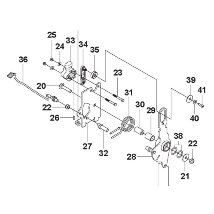 Console Assy Electric Speed C i gruppen Reservdelar Gräsklippare / Reservdelar Husqvarna Rider / Reservdelar Rider 112iC hos Gräsklipparbutiken (5966295-01)
