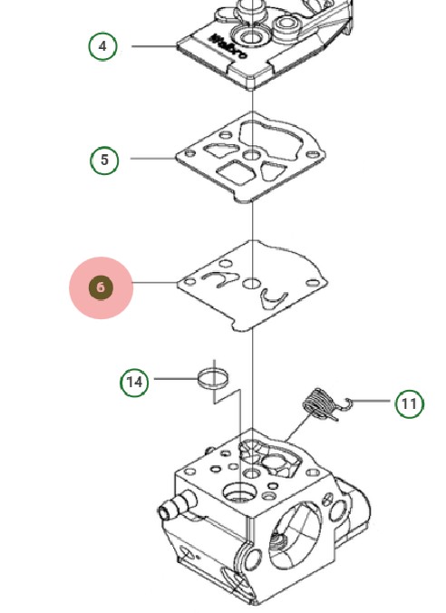 DIAPHRAGM i gruppen  hos Gräsklipparbutiken (5969681-01)