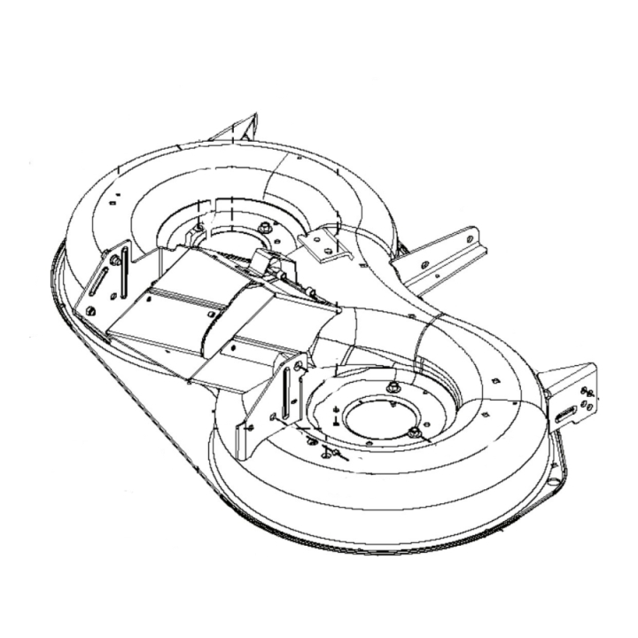 Service Kit Svc Deck Weld Tx97 i gruppen Reservdelar Gräsklippare / Reservdelar Husqvarna Traktorer / ➤ TC modeller / Reservdelar Husqvarna TC 238 TX hos Gräsklipparbutiken (5970008-01)
