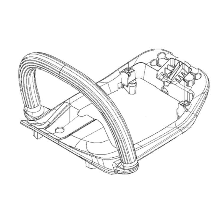 Främre Handtag 522Hd i gruppen  hos Gräsklipparbutiken (5970241-01)