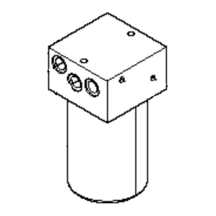 Filter Hus Komp i gruppen Reservdelar Gräsklippare / Reservdelar Husqvarna Rider / Reservdelar Husqvarna P525DX hos Gräsklipparbutiken (5972222-01)