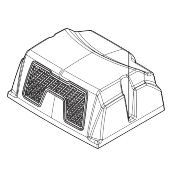 KÅPA i gruppen Reservdelar Gräsklippare / Reservdelar Husqvarna Rider / Reservdelar Rider 419 TSX AWD hos Gräsklipparbutiken (5972257-01)