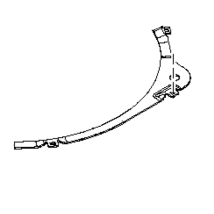Baffel 108 Cm Klippdäck Höger i gruppen Reservdelar Gräsklippare / Reservdelar Husqvarna Traktorer / ➤ TC modeller / Reservdelar Husqvarna TC 242 TX hos Gräsklipparbutiken (5972524-02)
