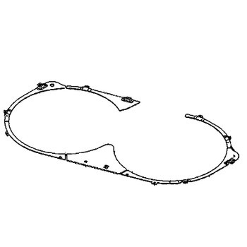 Baffel 108 Cm Klippdäck Bakre i gruppen Reservdelar Gräsklippare / Reservdelar Husqvarna Traktorer / ➤ TC modeller / Reservdelar Husqvarna TC 242 TX hos Gräsklipparbutiken (5972525-02)