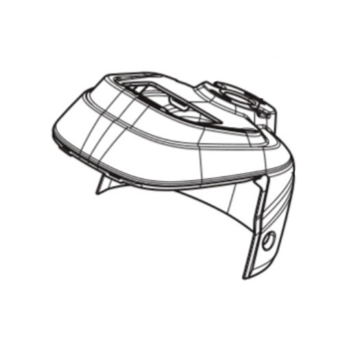 Cover Steering Column Top P520 i gruppen Reservdelar Gräsklippare / Reservdelar Husqvarna Rider / Reservdelar Husqvarna P525DX hos Gräsklipparbutiken (5972688-01)