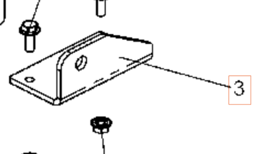 Support Support For Clutch Lev i gruppen  hos Gräsklipparbutiken (5973773-01)
