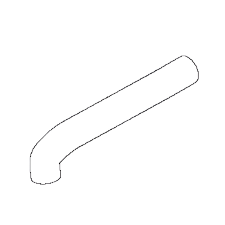 Hose Air Cleaner P520D Long i gruppen Reservdelar Gräsklippare / Reservdelar Husqvarna Rider / Reservdelar Husqvarna P520DX hos Gräsklipparbutiken (5974125-01)