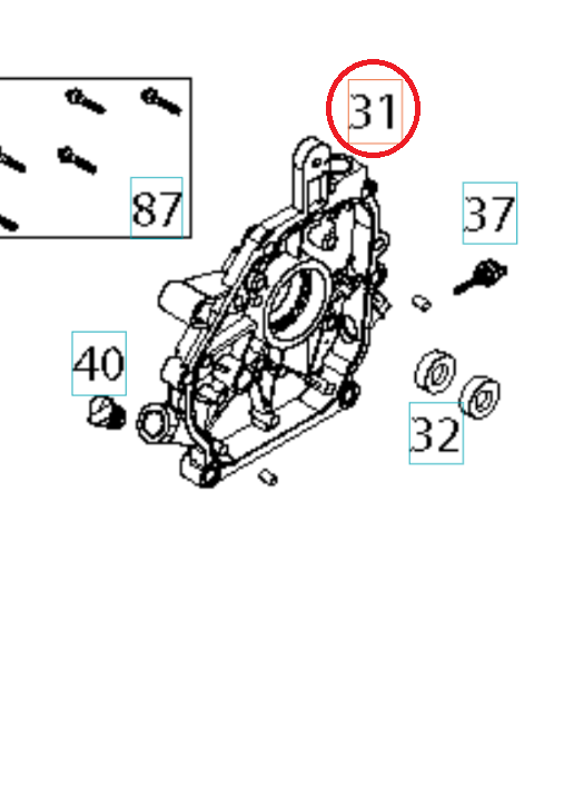 Cylinder Cover Cylinder Cover i gruppen  hos Gräsklipparbutiken (5974147-01)