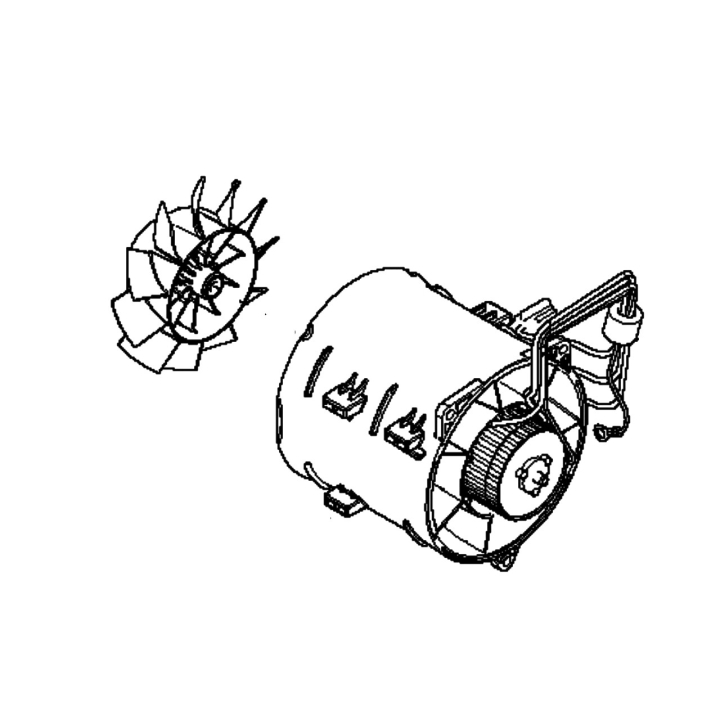 MOTOR ASSY 340IBT i gruppen  hos Gräsklipparbutiken (5974772-02)