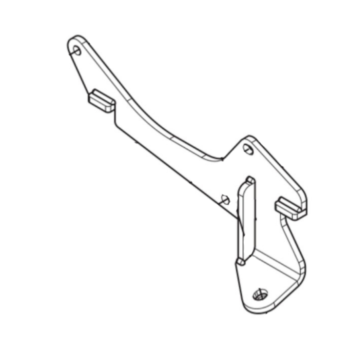 Bracket Assy Rear Pto i gruppen Reservdelar Gräsklippare / Reservdelar Husqvarna Rider / Reservdelar Husqvarna P525DX hos Gräsklipparbutiken (5975141-01)