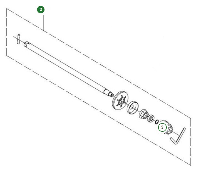 Complete Scarifier Assy i gruppen  hos Gräsklipparbutiken (5975280-01)