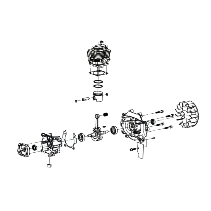 Engine Assy Engine Asm - Mccul i gruppen  hos Gräsklipparbutiken (5975932-01)