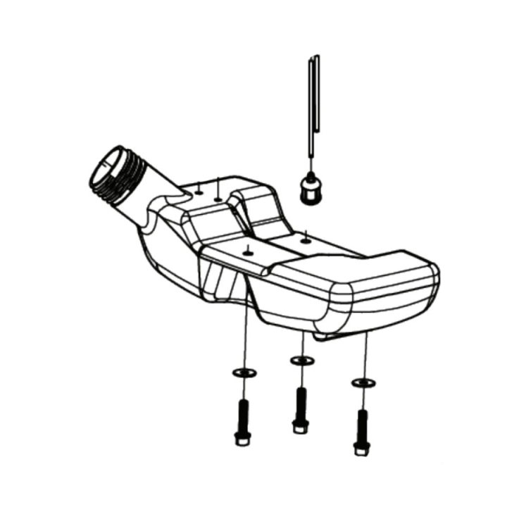 Fuel Tank Assy Fuel Tank Asm - i gruppen hos Gräsklipparbutiken (5975935-01)