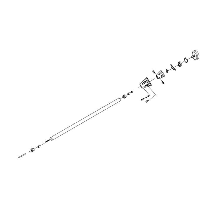 Shaft Assy Upper Shaft - Mccul i gruppen  hos Gräsklipparbutiken (5975944-01)
