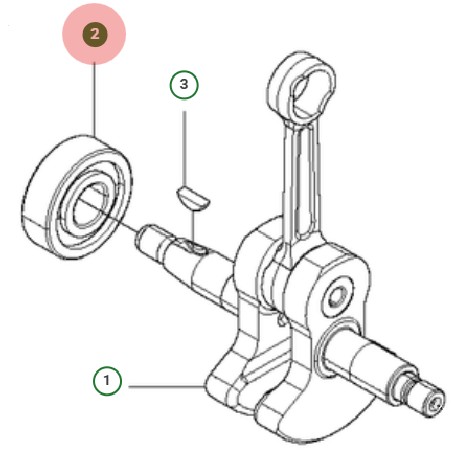 BEARING i gruppen  hos Gräsklipparbutiken (5976107-01)
