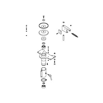 SUPPORT OF SHAFT i gruppen  hos Gräsklipparbutiken (5977126-02)