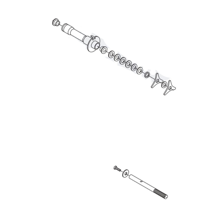 Support Assy Reel Frictioned S i gruppen  hos Gräsklipparbutiken (5977128-01)