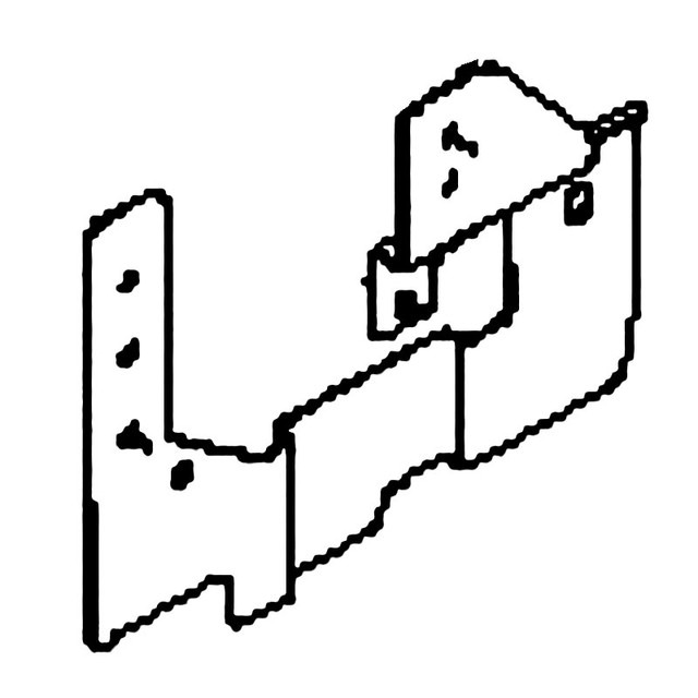 SHIELD LH RR CHASSIS ECOAT (X4 i gruppen Reservdelar Gräsklippare / Reservdelar Husqvarna Traktorer / ➤ TC modeller / Reservdelar Husqvarna TC 242 T hos Gräsklipparbutiken (5977239-02)