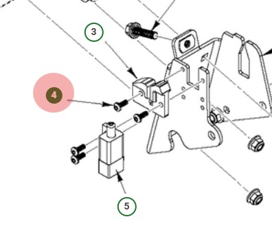 SCREW PAN HEAD SCREW 10-24X.50 i gruppen  hos Gräsklipparbutiken (5978562-01)