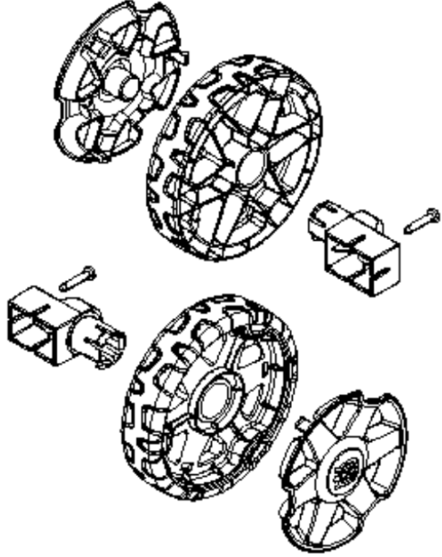 Wheel Kit i gruppen  hos Gräsklipparbutiken (5978586-01)