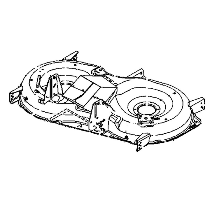Klippkåpa 108 Cm Crd i gruppen Reservdelar Gräsklippare / Reservdelar Husqvarna Traktorer / ➤ TC modeller / Reservdelar Husqvarna TC 242 TX hos Gräsklipparbutiken (5979592-03)