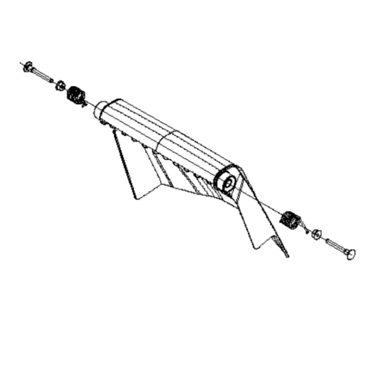 REAR DOOR KIT i gruppen Reservdelar Gräsklippare / Reservdelar Husqvarna Gå-Bakom Gräsklippare / Reservdelar Husqvarna LC221A hos Gräsklipparbutiken (5984537-01)