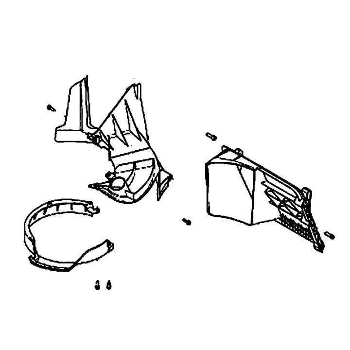 Rear Insert Kit i gruppen Reservdelar Gräsklippare / Reservdelar Husqvarna Gå-Bakom Gräsklippare / Reservdelar Husqvarna LC221A hos Gräsklipparbutiken (5984542-01)