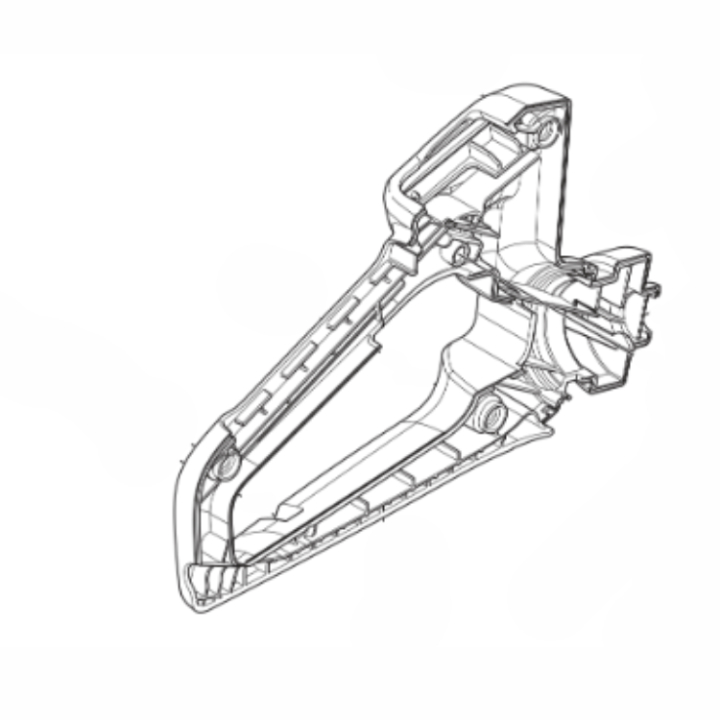 Rear Handle Left i gruppen  hos Gräsklipparbutiken (5984838-01)