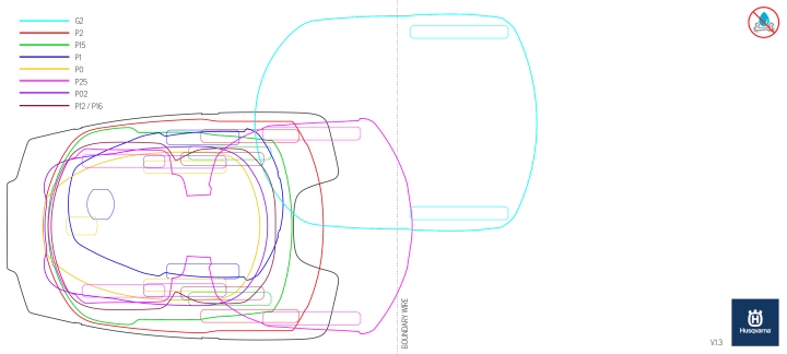 Automower® arbetsbänk konturritning 2019 i gruppen hos Gräsklipparbutiken (5984859-01)