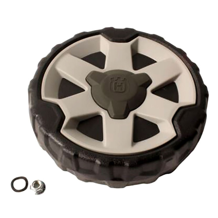 WHEEL FRONT WHEEL KIT i gruppen Reservdelar Gräsklippare / Reservdelar Husqvarna Gå-Bakom Gräsklippare / Reservdelar Husqvarna LC221RH hos Gräsklipparbutiken (5985129-01)